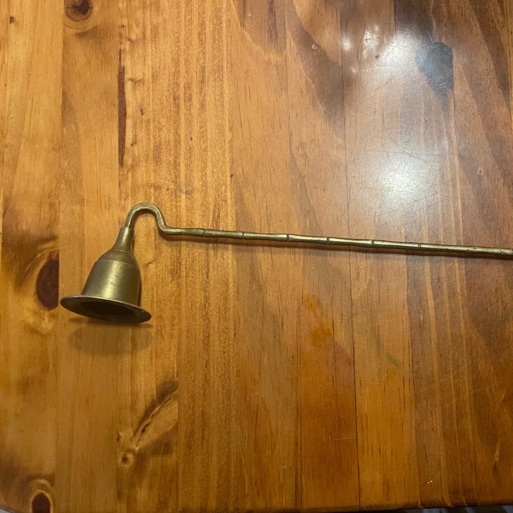 Vintage Brass Candle Snuffer